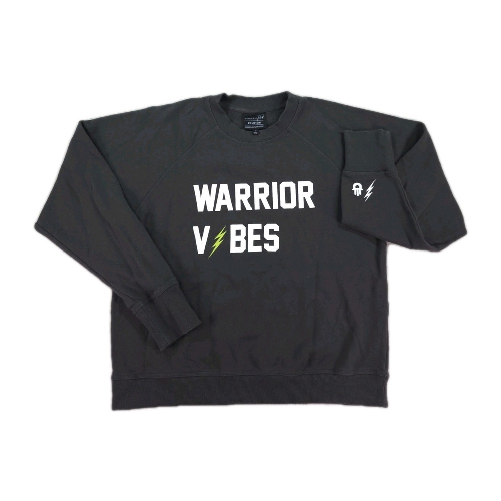 Peloton Spiritual Gangster Warrior Vibes‎ Sweatshirt Womens Large